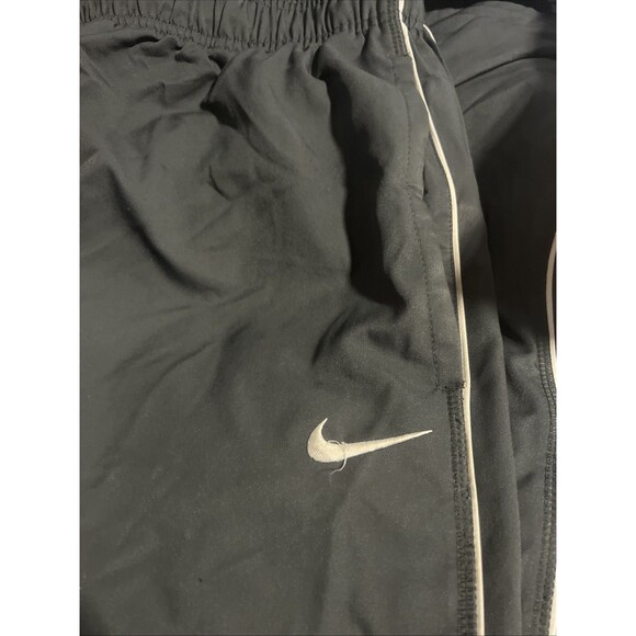 Nike Dri Fit Trackpants Mens 3XL Tall Grey Swoosh Athletic Gym Zip Ankle - Picture 10 of 16
